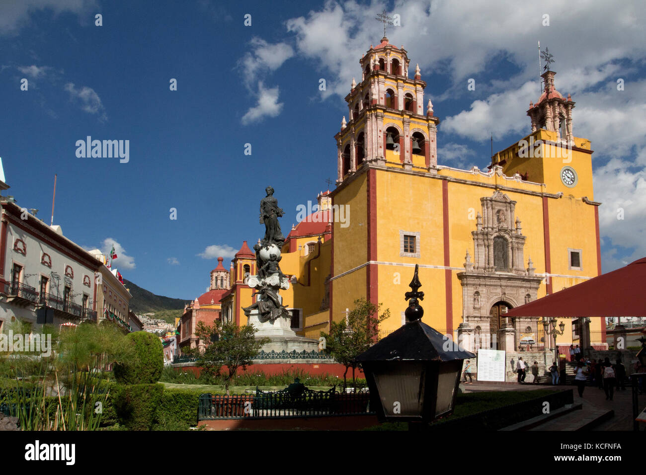 La Catedral de Guanajuato, Messico Foto Stock
