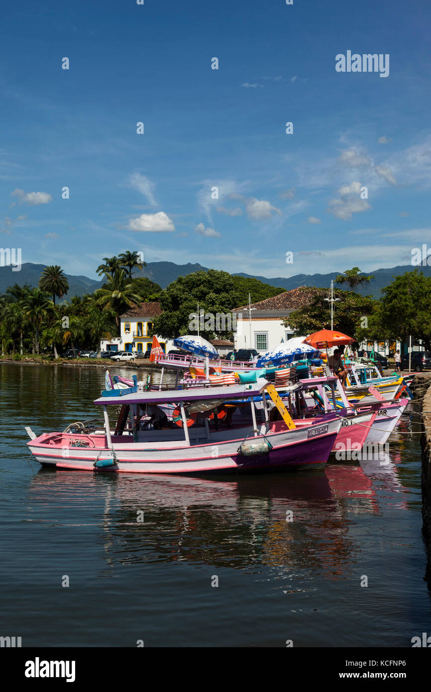 Paraty, Stato di Rio de Janeiro, Brasile, Sud America Foto Stock