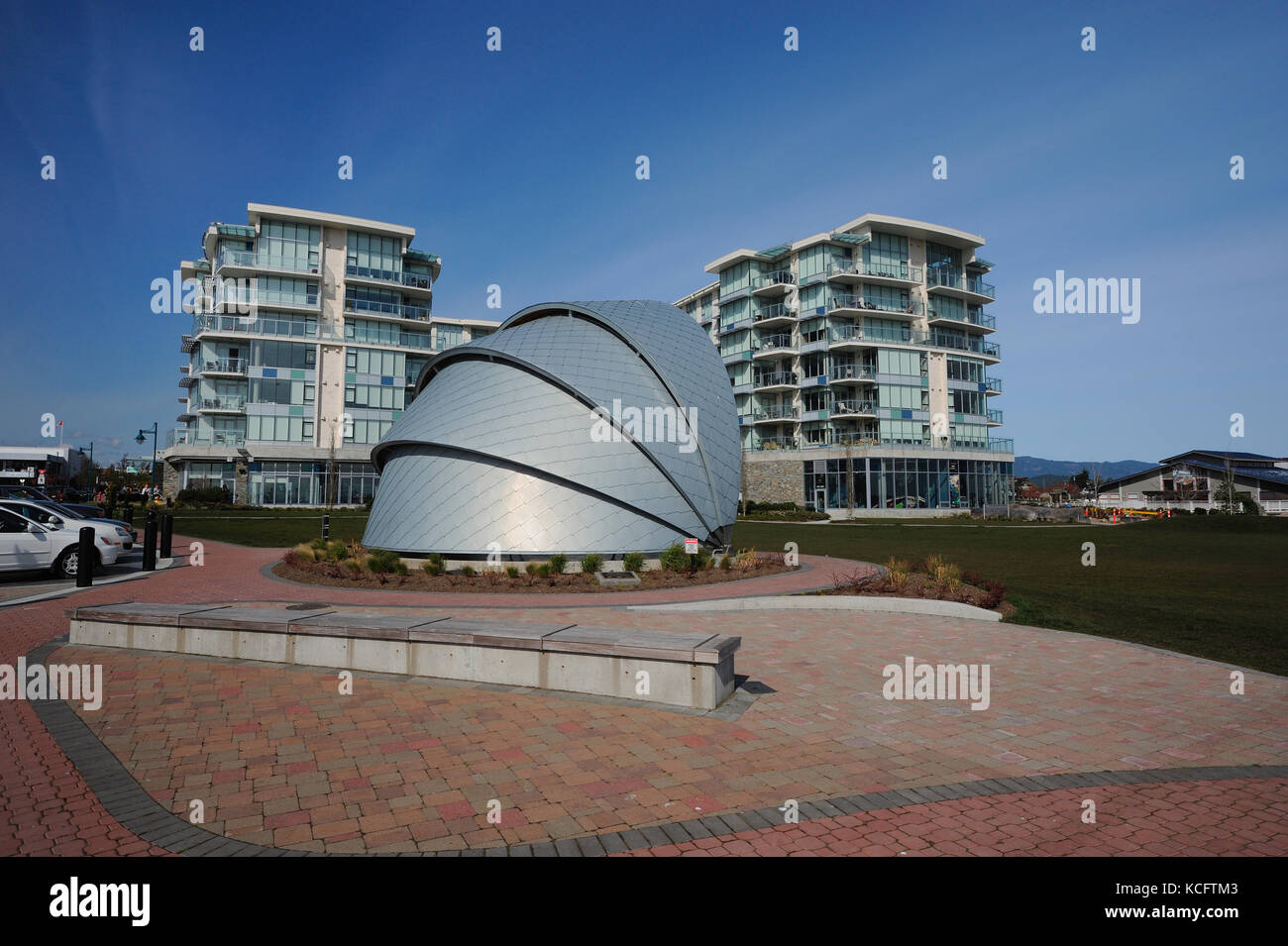 Sidney Pier Hotel, Sidney, BC Canada Foto Stock