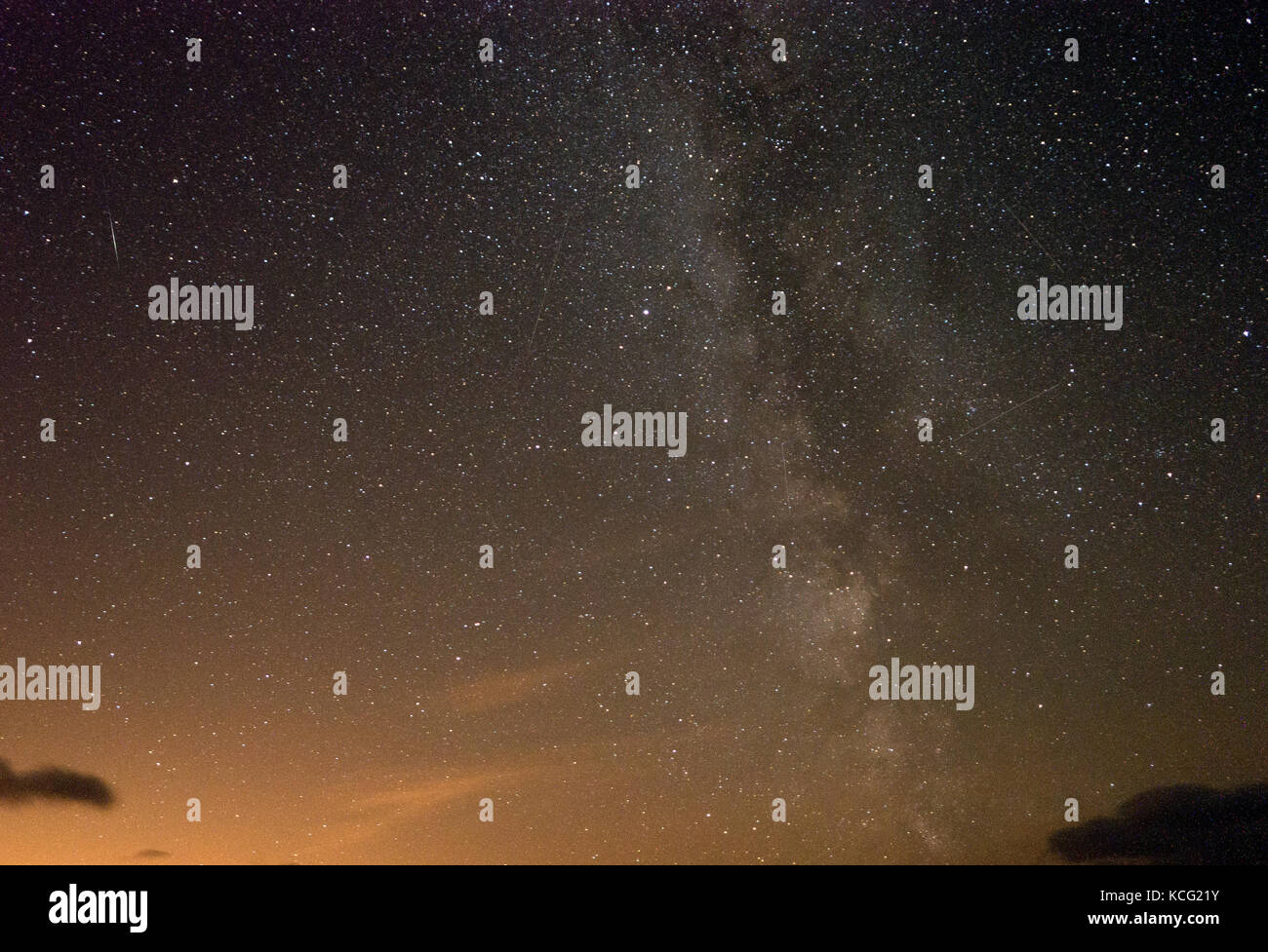 La via lattea - glencoe Foto Stock
