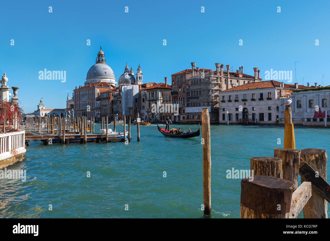 Venezia (Italia) - La città sul mare. La maggior parte dei luoghi più caratteristici della famosa città di mare, una delle principali attrazioni turistiche del mondo. Foto Stock