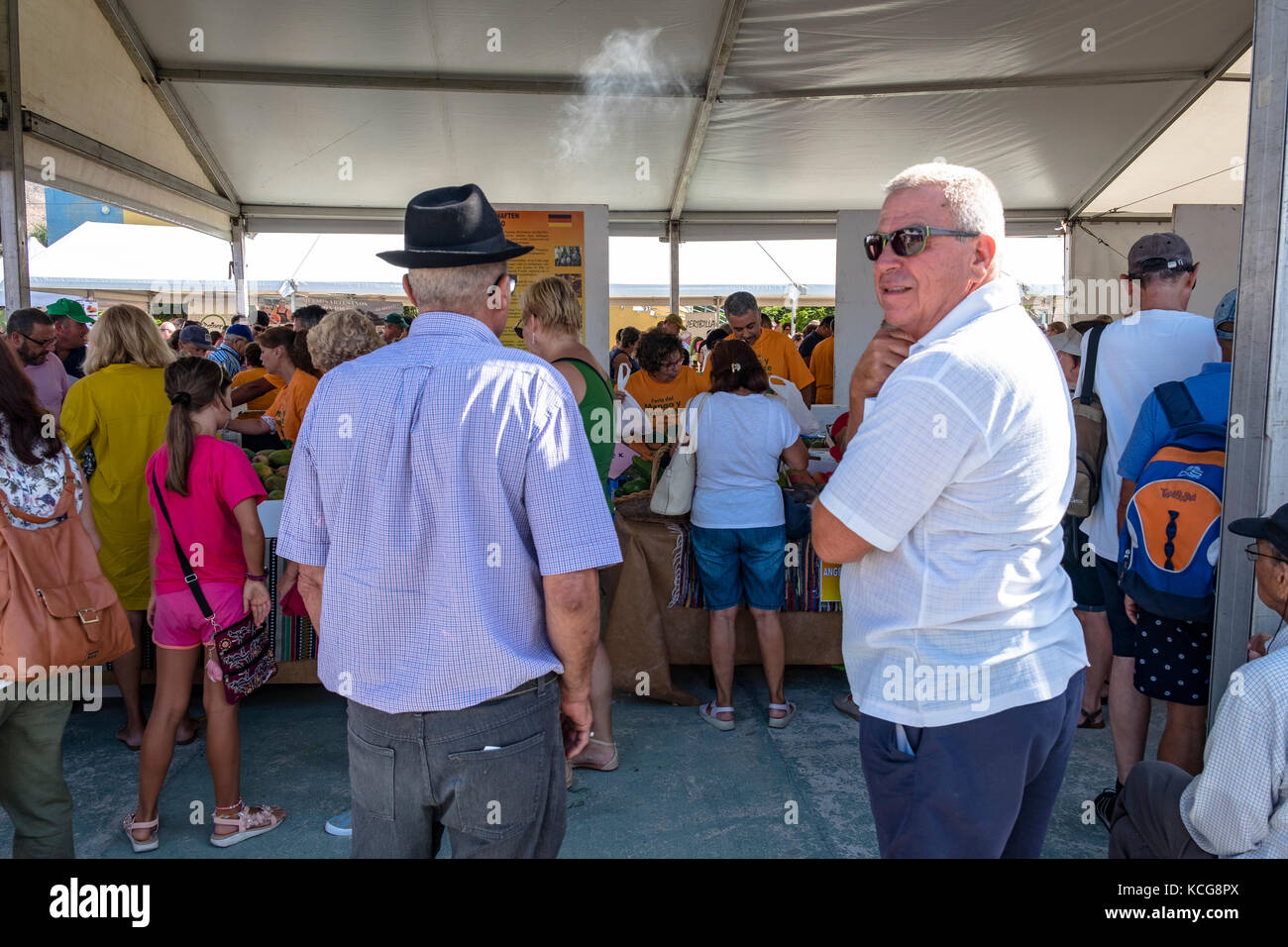 Bella Puerto de Mogan sull'isola di Gran Canaria, Spagna Foto Stock