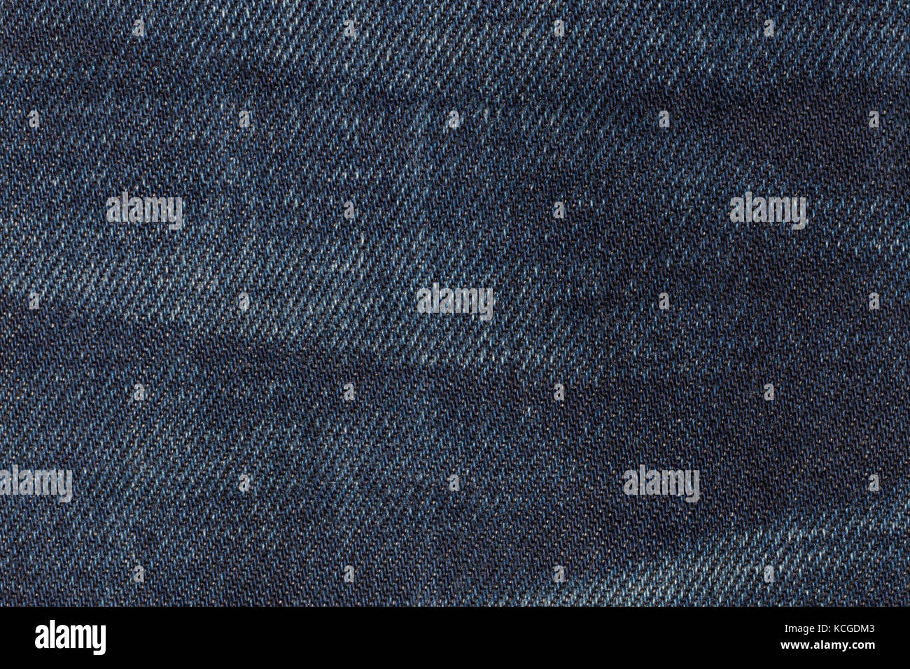 Blue jeans tessuto texture macro Foto Stock