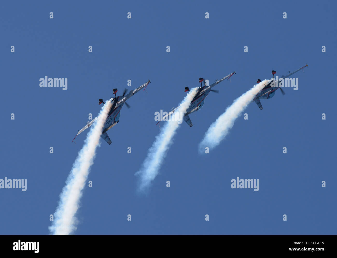 Aria acrobatico display all air show Foto Stock