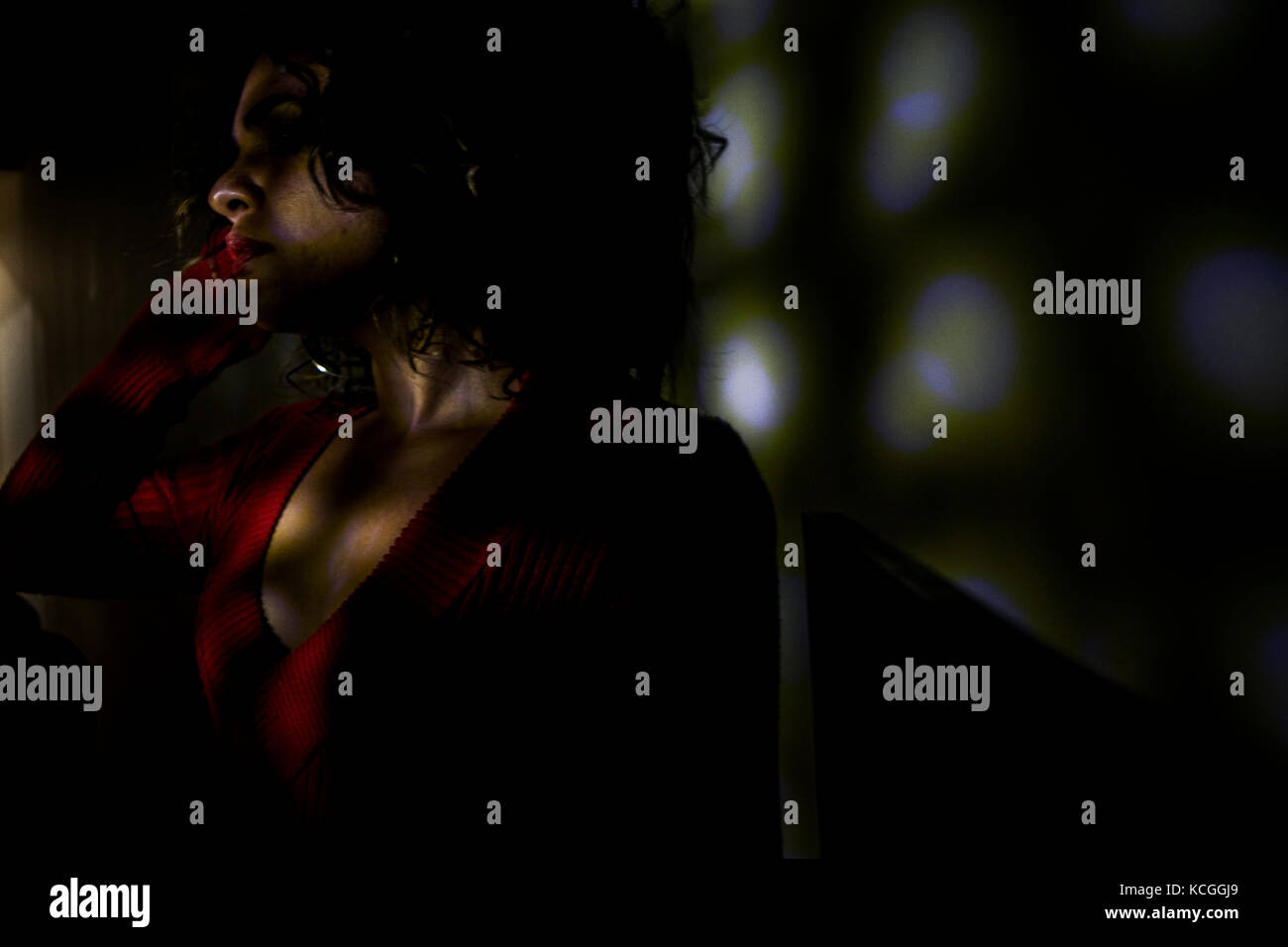 Aula de Fotografia Foto Stock