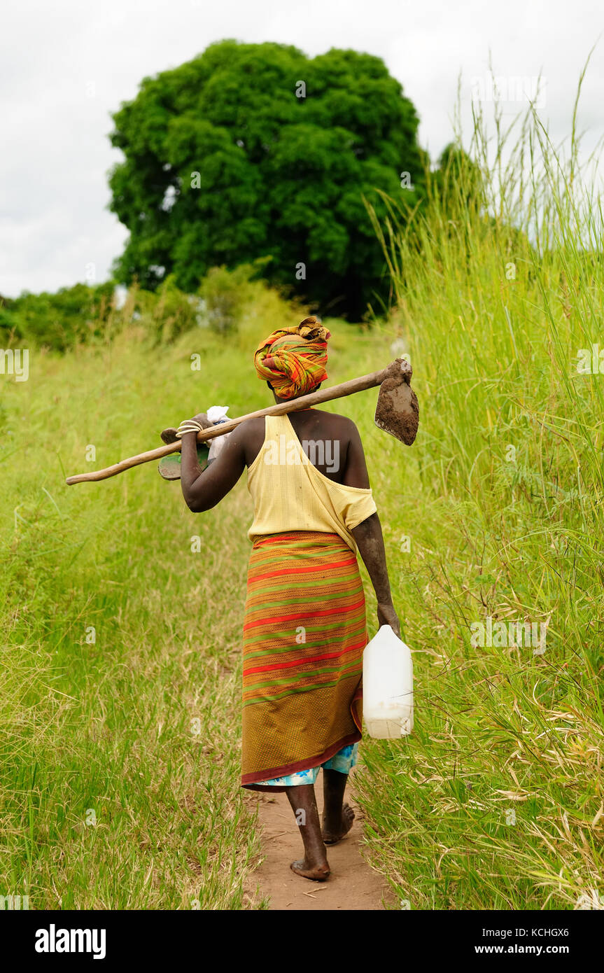 Tutti provenienti da Africa sono in corso in Europa Foto Stock