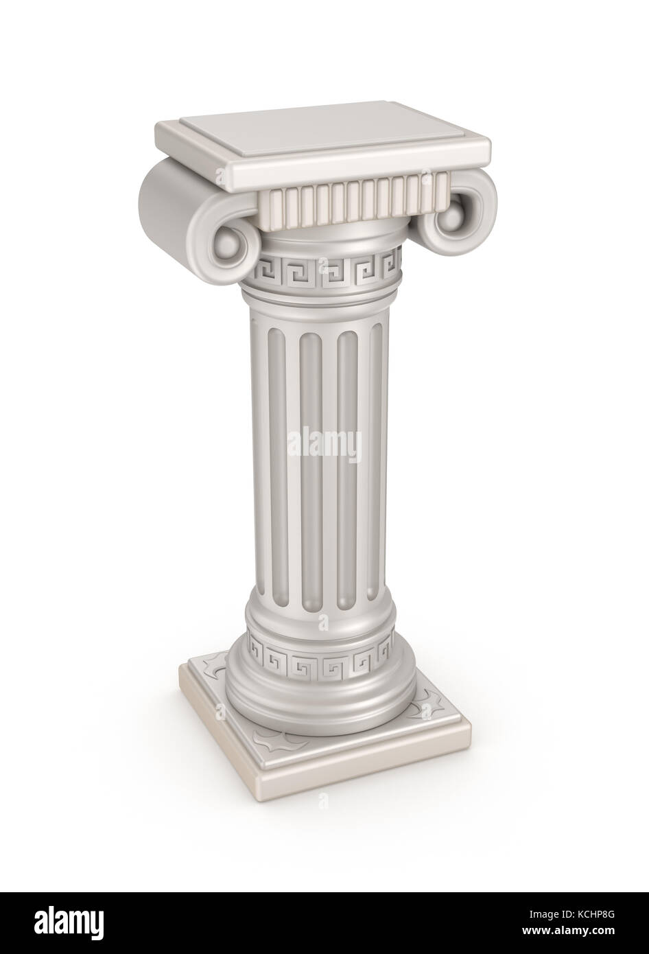 Antica pilastro, 3D illustrazione Foto Stock
