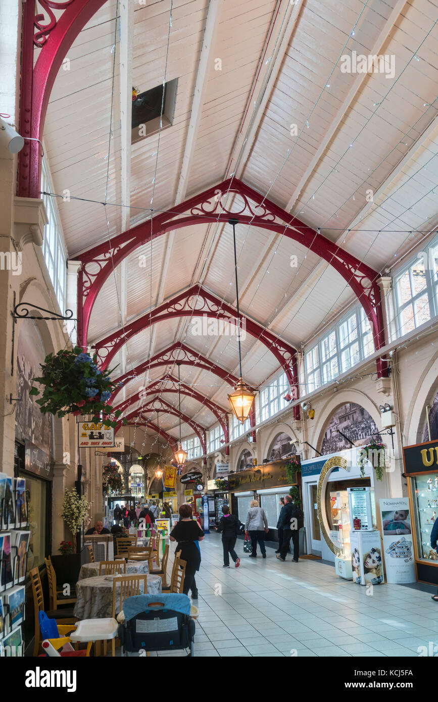 Inverness, Vittoriano il mercato coperto, Highland, Scotland, Regno Unito Foto Stock