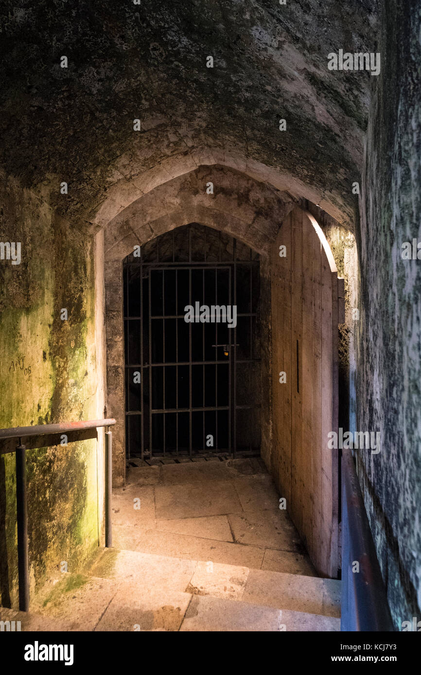 Il castello di Winchester un edificio medievale in Hampshire, Inghilterra. Essa è stata fondata nel 1067. Solo la sala grande si erge ancora; ospita un museo Foto Stock