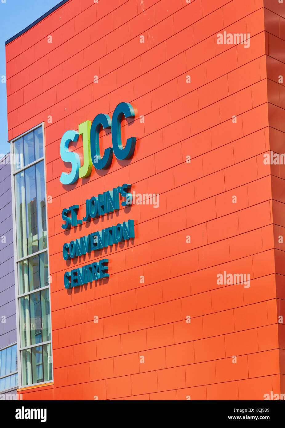 St John's Convention Center, San Giovanni, Terranova, Canada Foto Stock