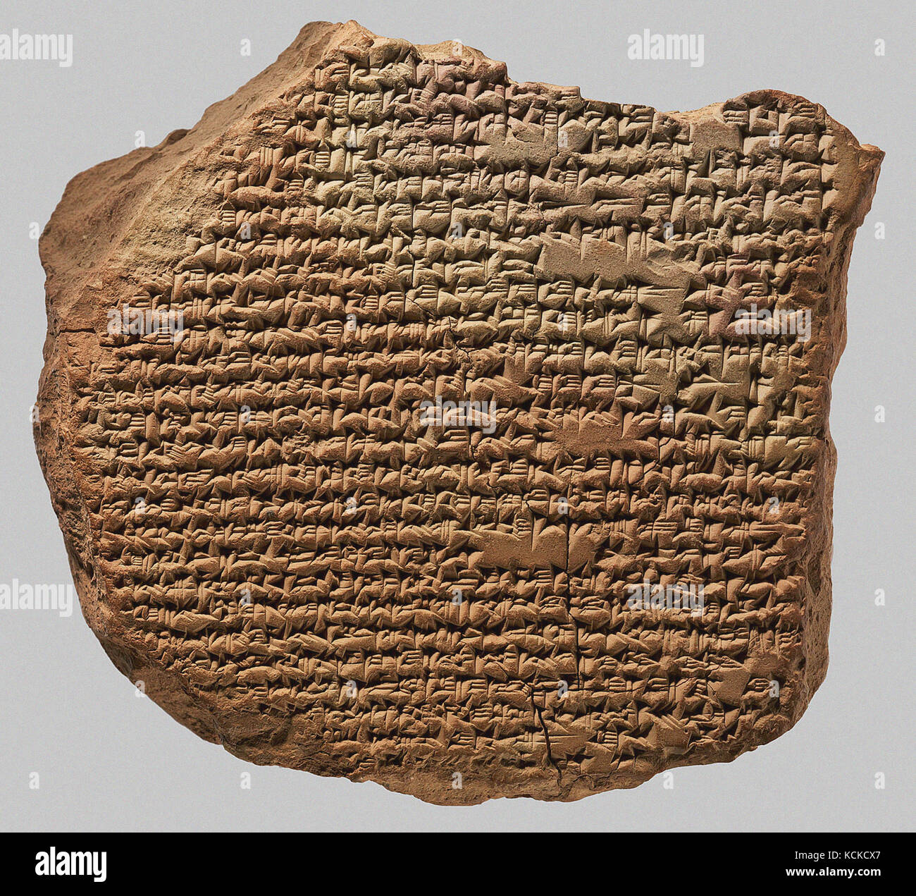 6080. inno a marduk, babilonese tavoletta cuneiforme dating c. 1000 BC. Marduk fu una delle divinità principali del Pantheon babilonese degli dèi. Foto Stock