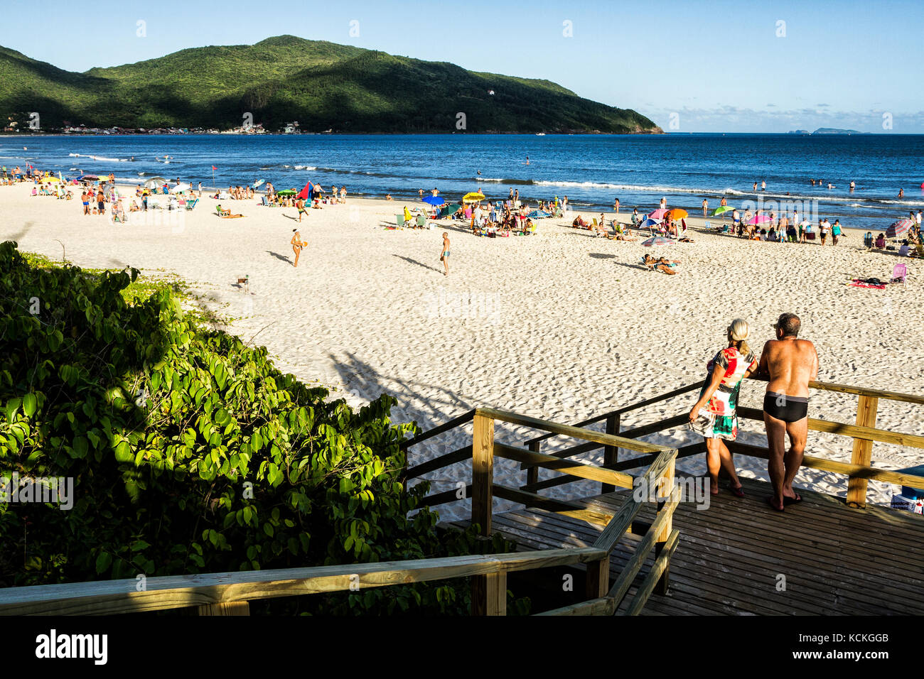 Acores Beach. Florianopolis, Santa Catarina, Brasile. Foto Stock