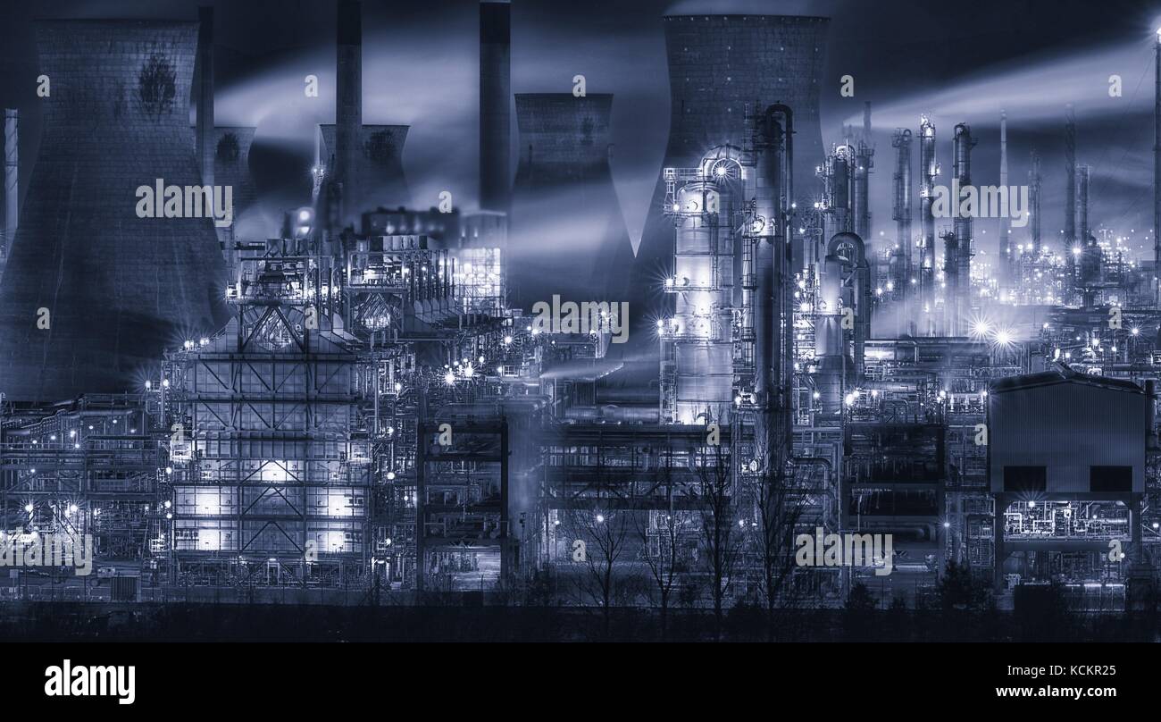 Città che non dorme mai Foto Stock