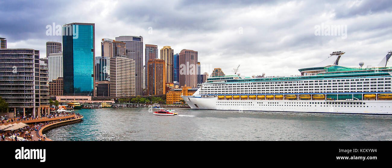 Port Jackson a Sydney in Australia Foto Stock