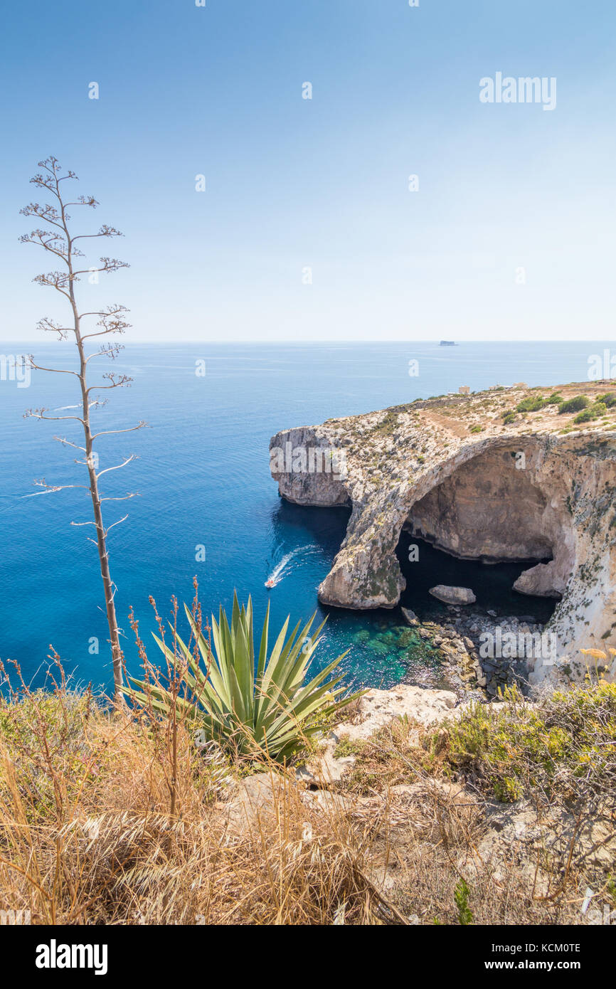 Blue Grotto Foto Stock