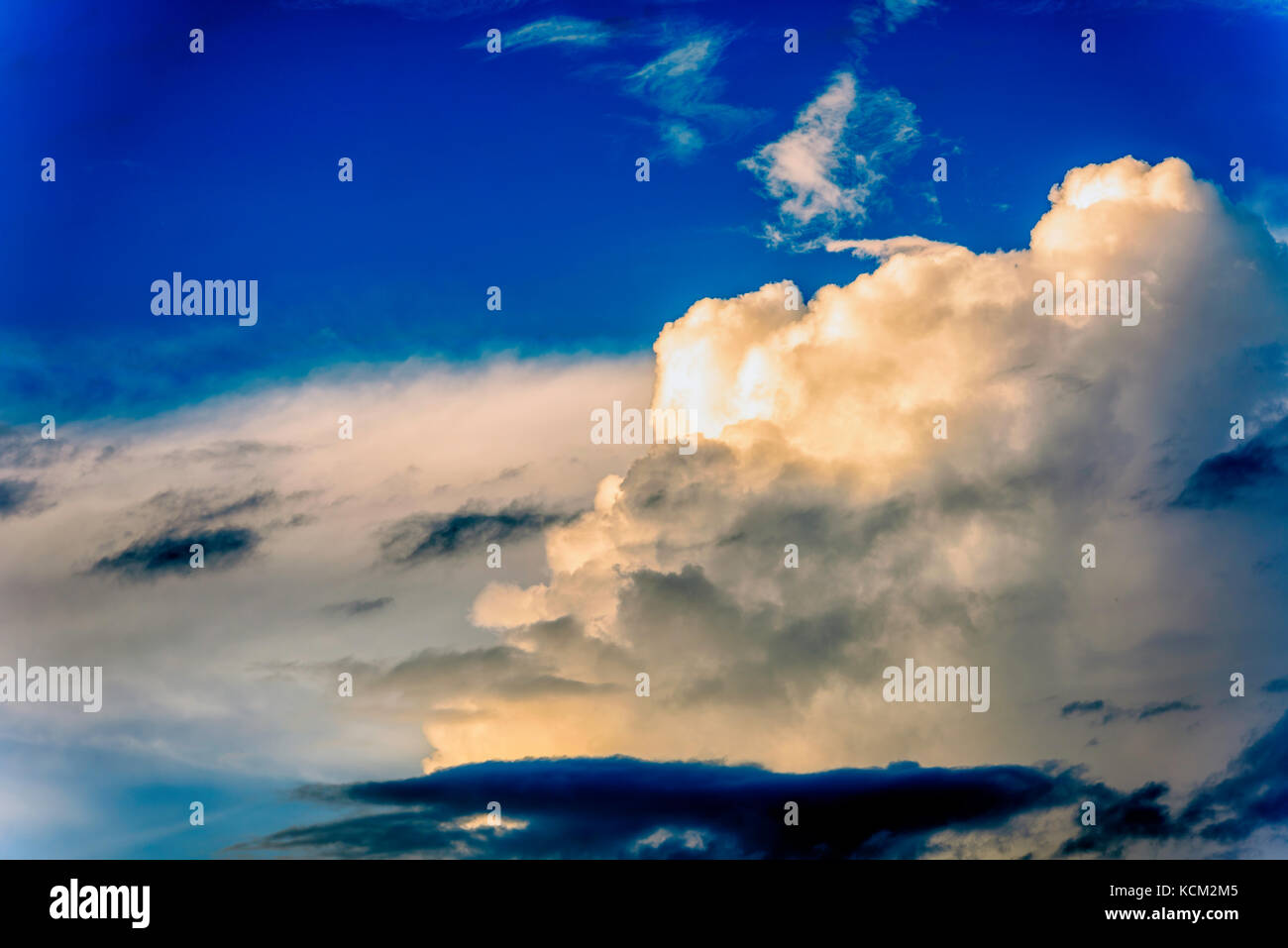 Il Cloud Formatsion Foto Stock