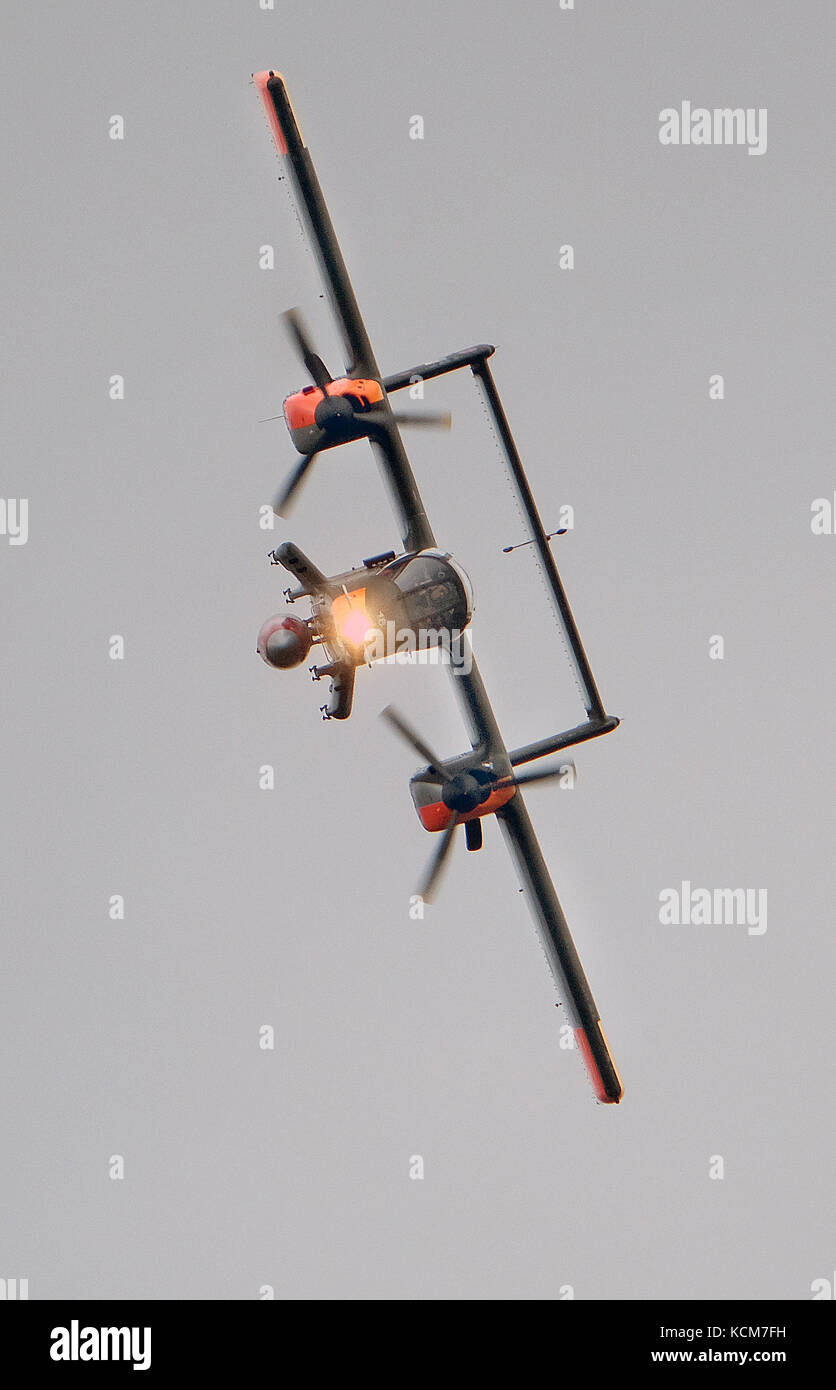 Rockwell OV-10 Bronco. Osservazione americana e la luce attacco a terra di aeromobili. Foto Stock