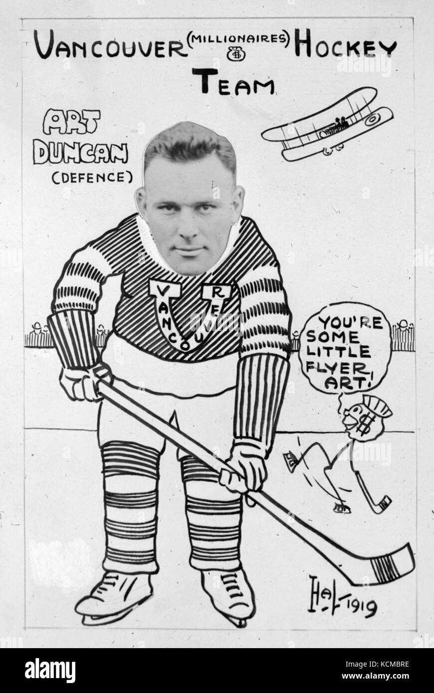 ArtDuncanCaricature Foto Stock