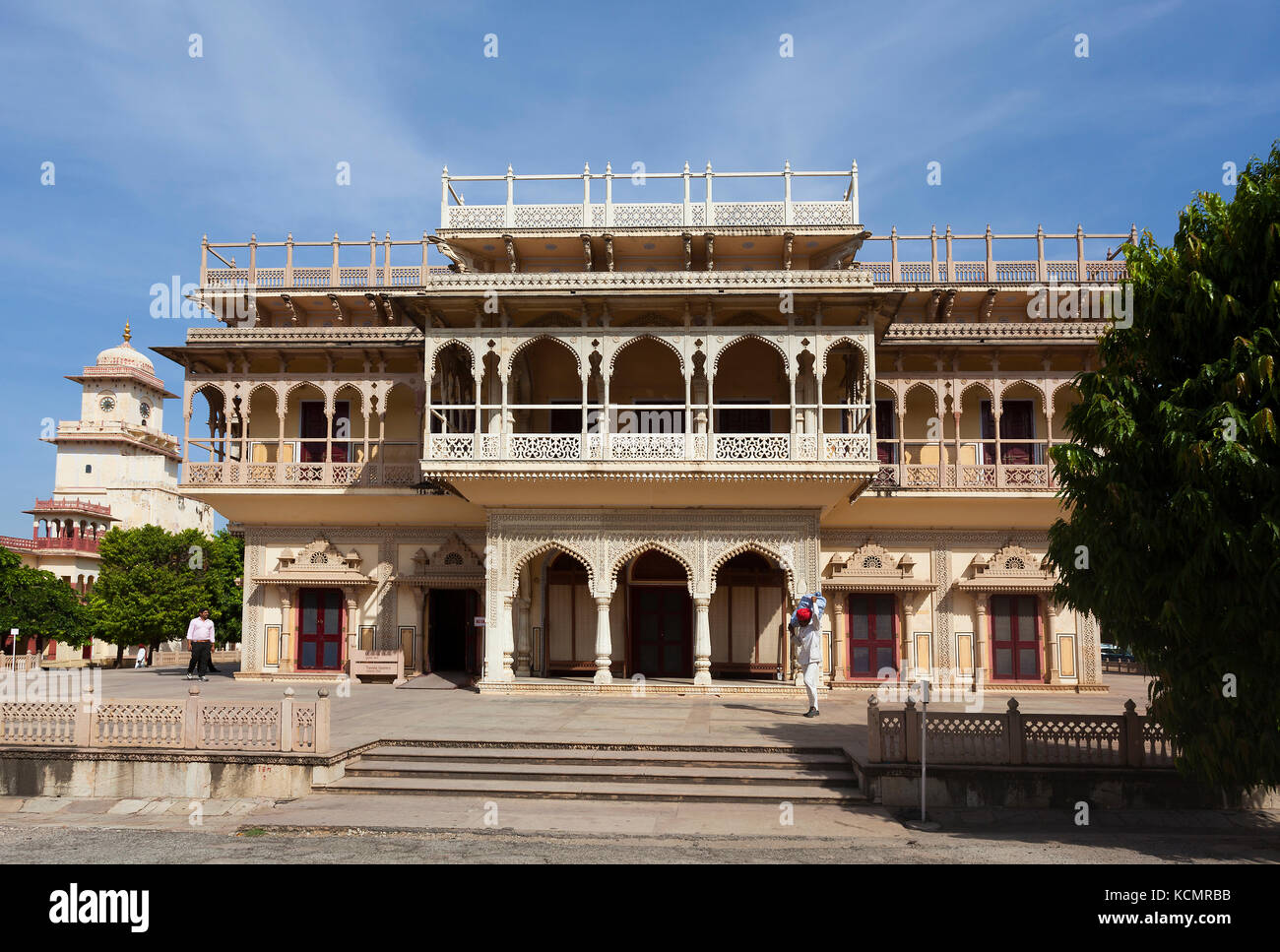 Palazzo di città, Jaipur, Rajasthan, India Foto Stock