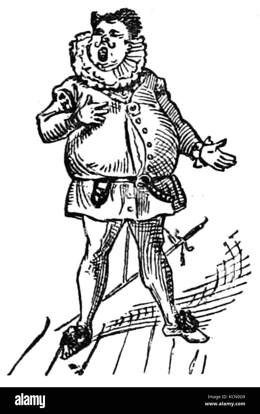 Un barbone all'estero 0103h Foto Stock