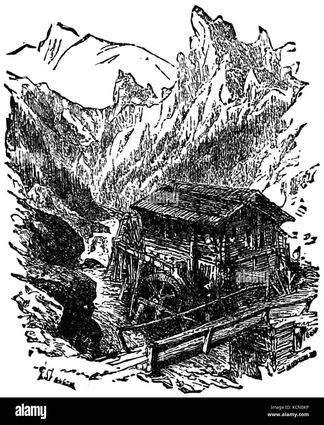 Un barbone all'estero 0620h Foto Stock