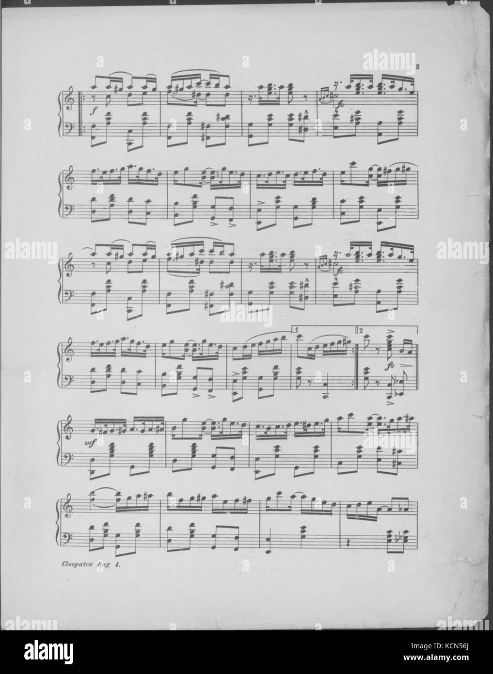 Cleopatra Rag 3 Foto Stock