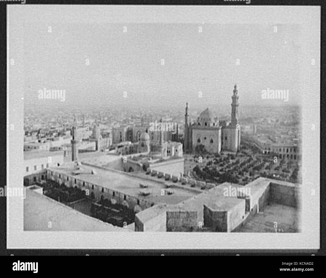 Il Cairo panorama dalla cittadella metà sinistra LCCN2004707269 Foto Stock