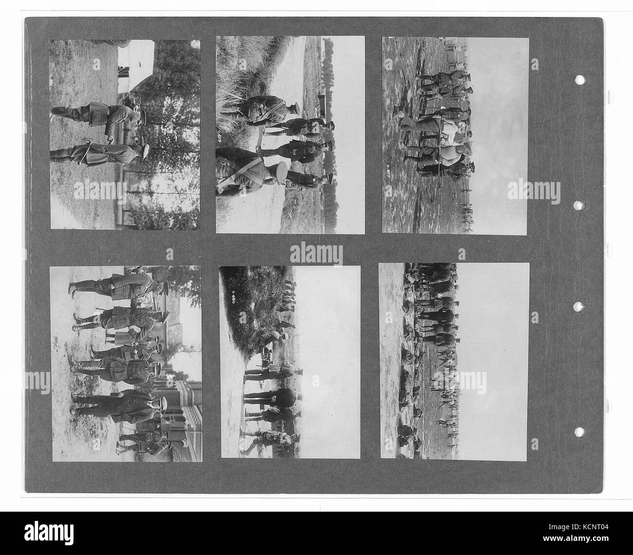 Canadian ufficiale di guerra fotografie (BL l.r.233.b.57.v2 f022r) Foto Stock