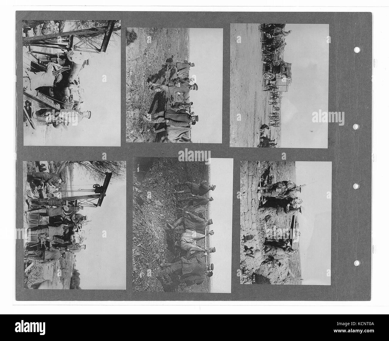 Canadian ufficiale di guerra fotografie (BL l.r.233.b.57.v2 f028r) Foto Stock