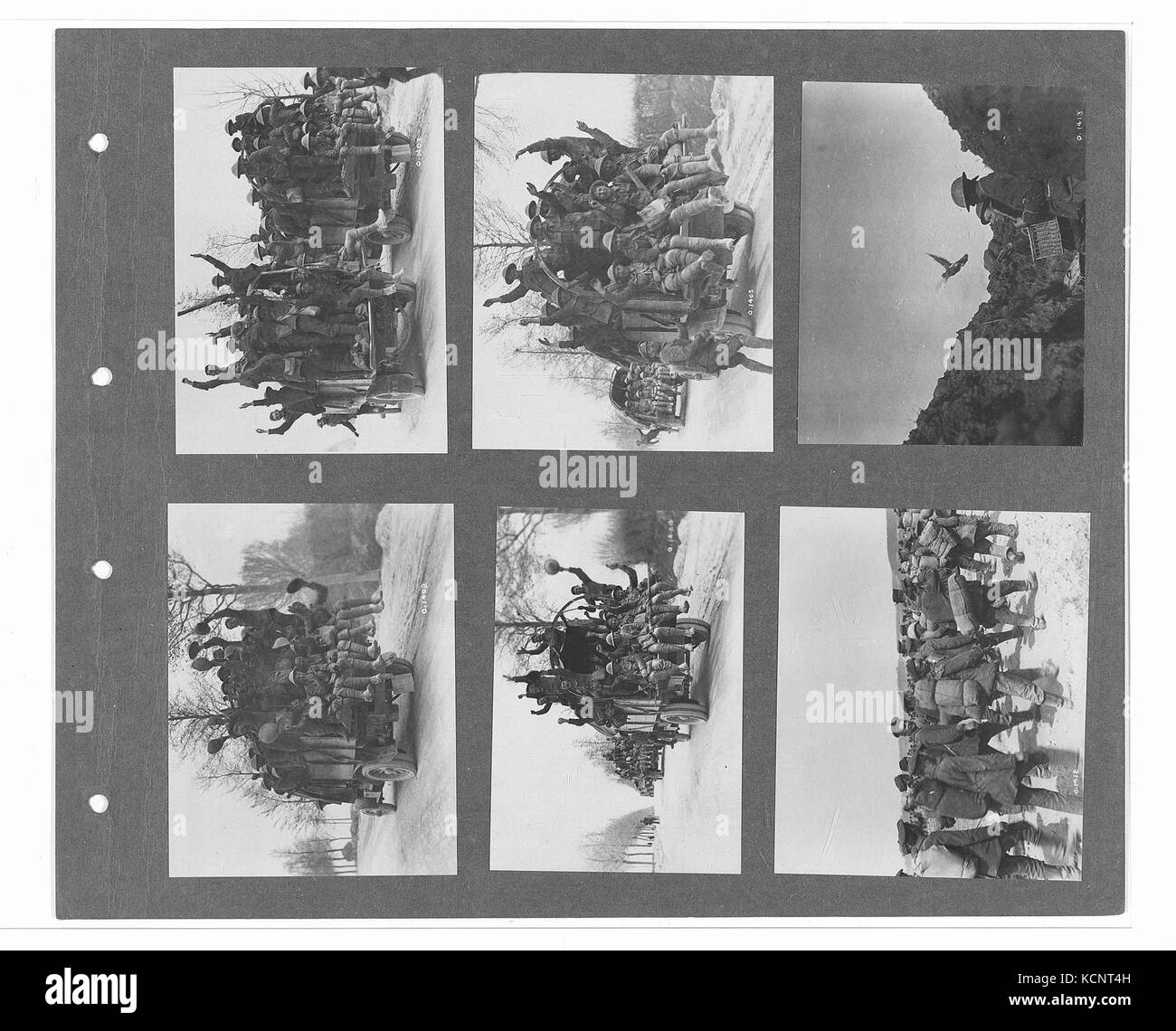 Canadian ufficiale di guerra fotografie (BL l.r.233.b.57.v2 f076r) Foto Stock