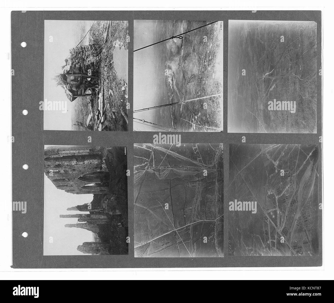 Canadian ufficiale di guerra fotografie (BL l.r.233.b.57.v3 f055r) Foto Stock