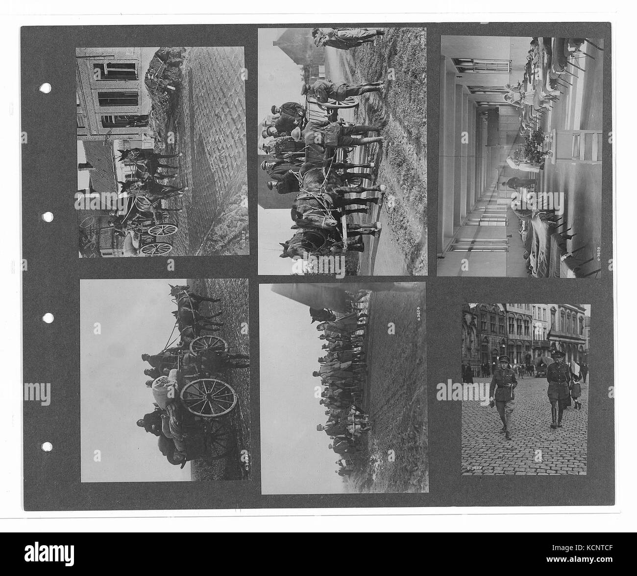 Questa immagine fa parte della collezione ufficiale di fotografie della guerra canadese, raffiguranti scene dell'esercito canadese durante un conflitto storico. Foto Stock