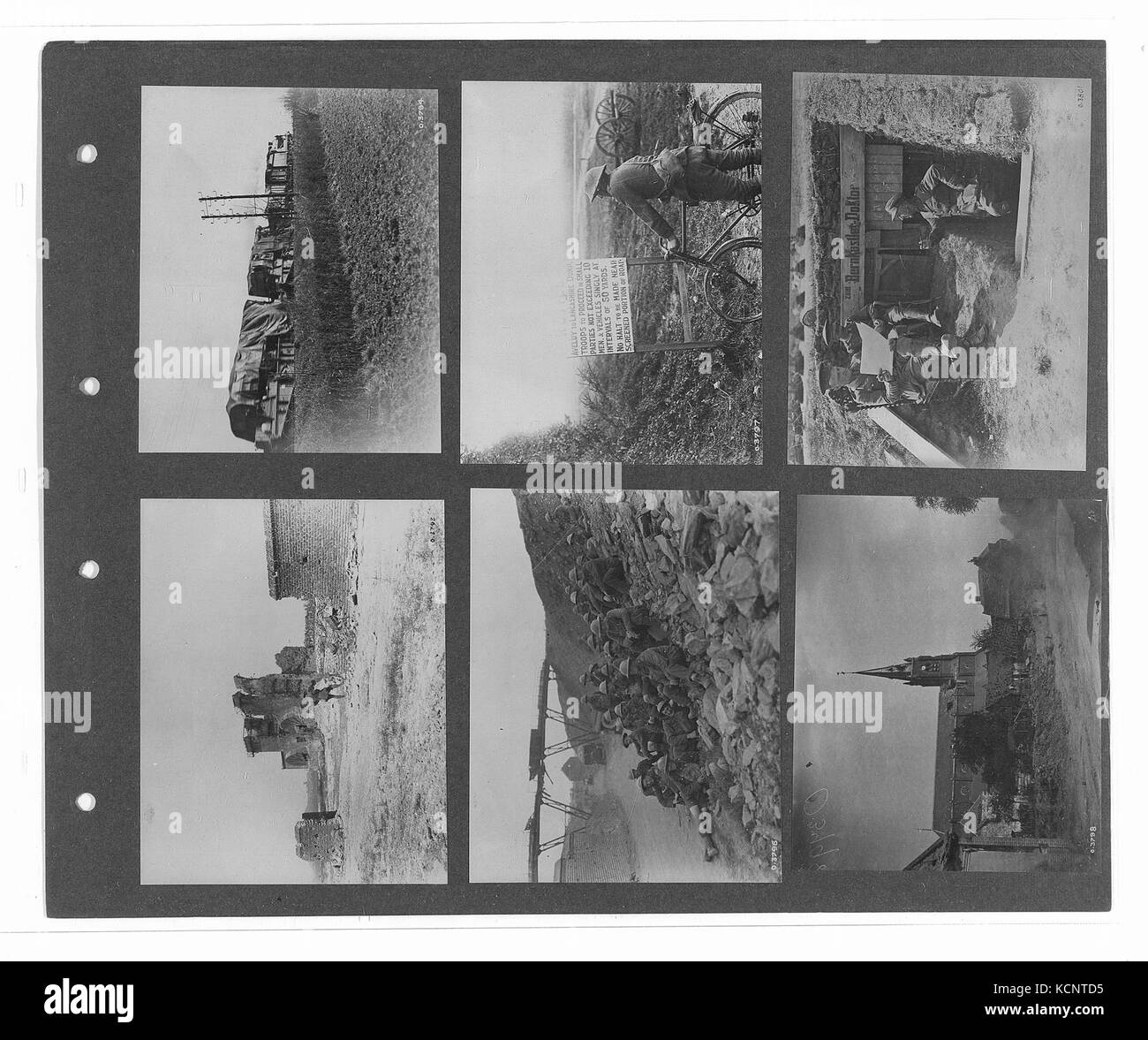 Canadian ufficiale di guerra fotografie (BL l.r.233.b.57.v4 f059r) Foto Stock