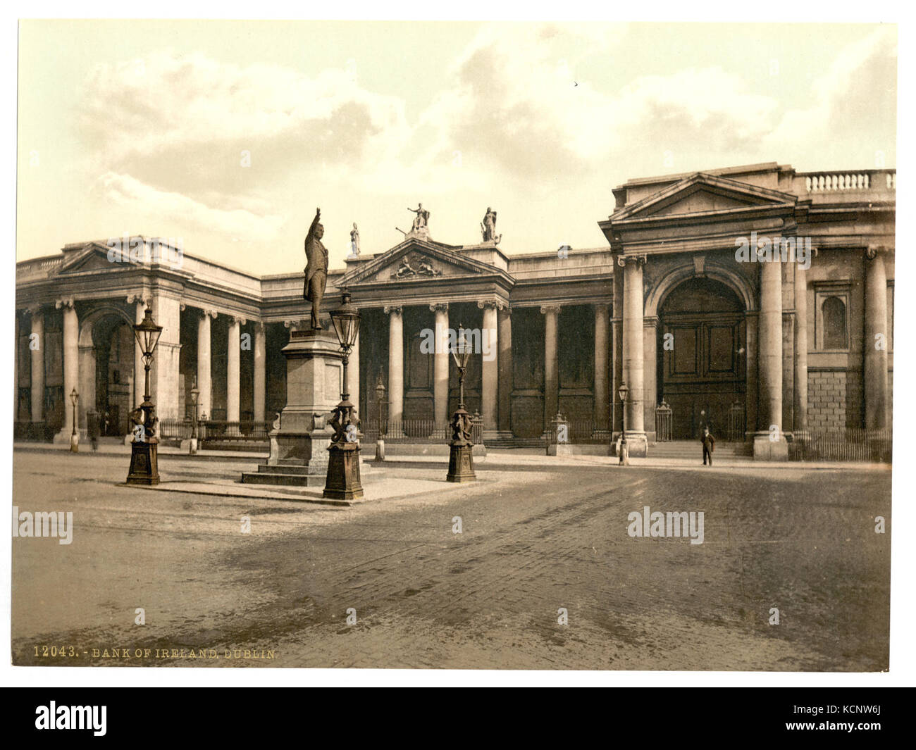 Banca d'Irlanda, Dublino. County Dublin, Irlanda LCCN2002717395 Foto Stock