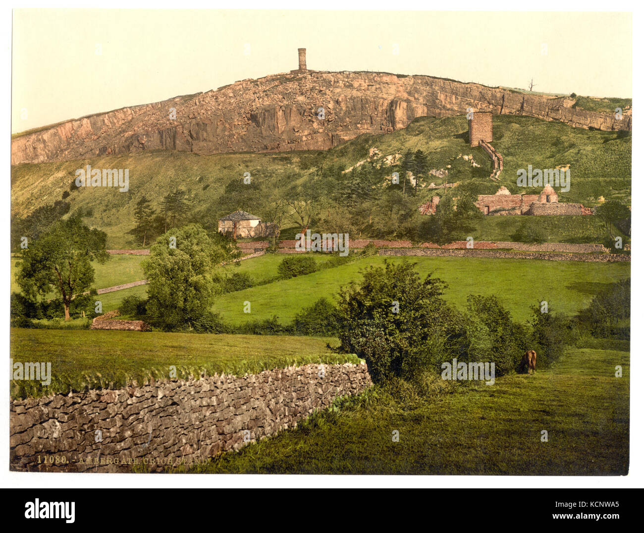 Ambergate, Crich Stand, Derbyshire, Inghilterra LCCN2002696659 Foto Stock