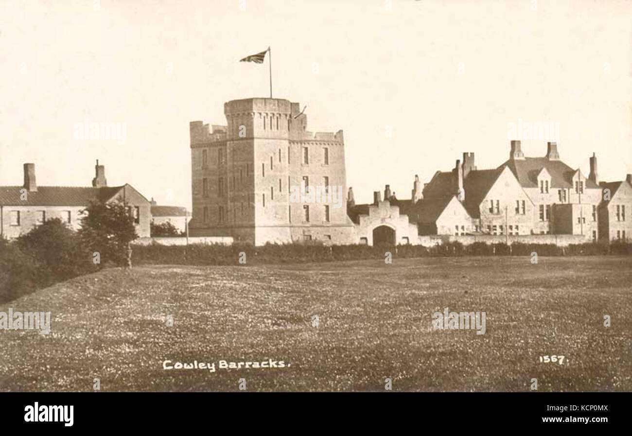Cowley caserma Foto Stock