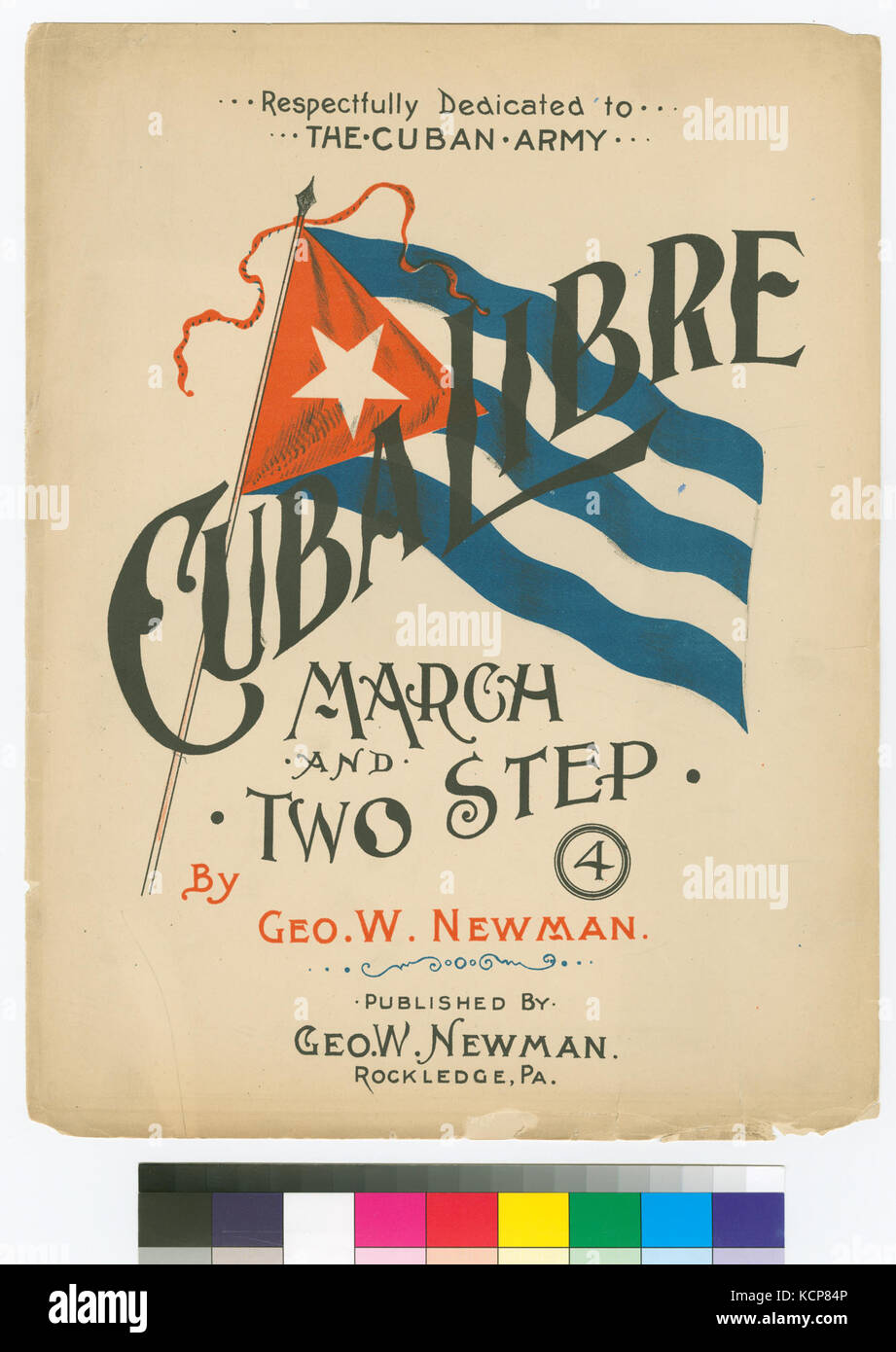 Cuba libre marzo e due fase (NYPL ADE 464418 1165473) Foto Stock Cuba libre marzo e due fase (NYPL ADE 464418 1165473) Foto Stock