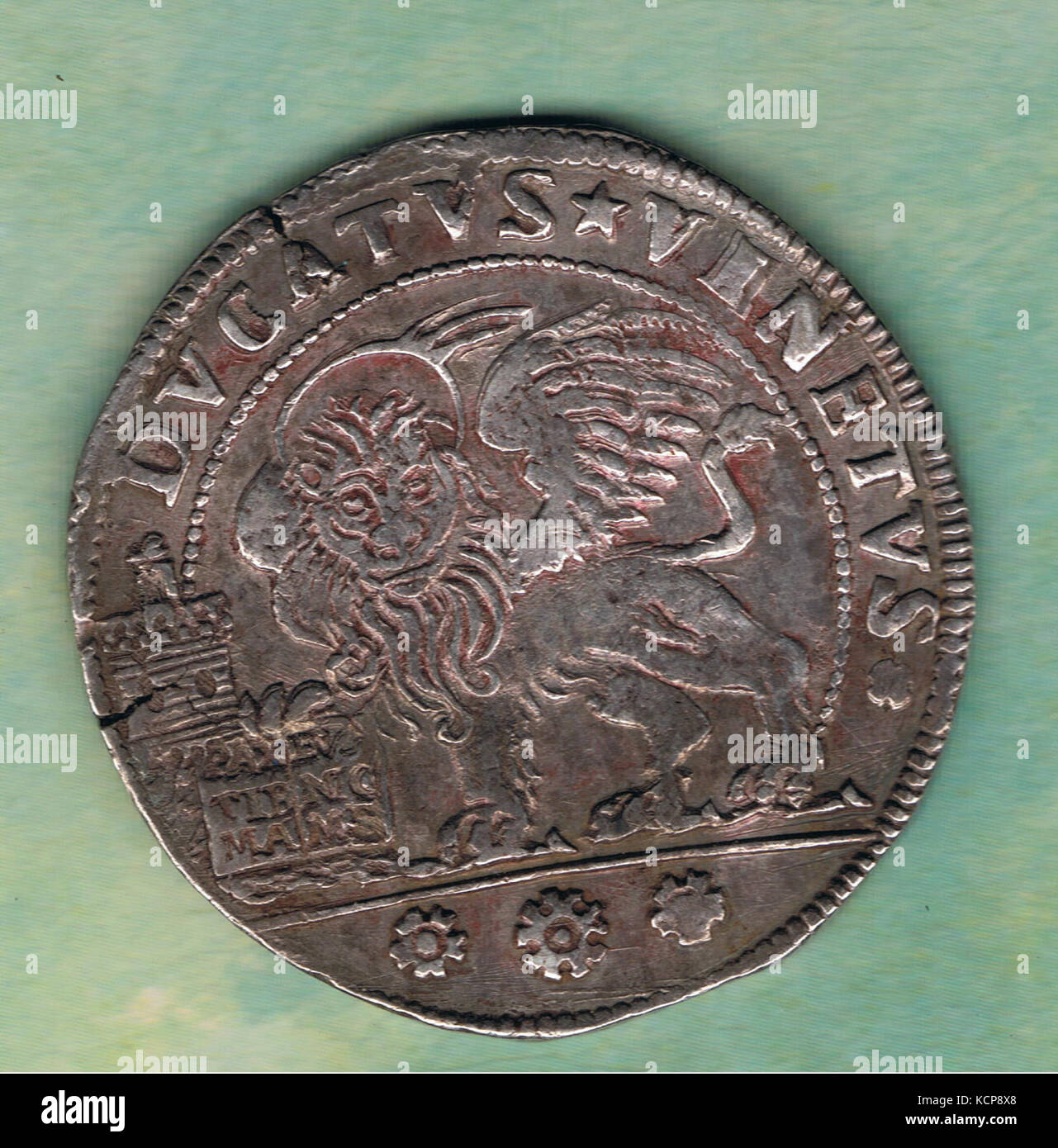 Ducatus Venetus veneziano, ducat, del Regno di Lodovico Manin Dux (San Marco lato) Foto Stock