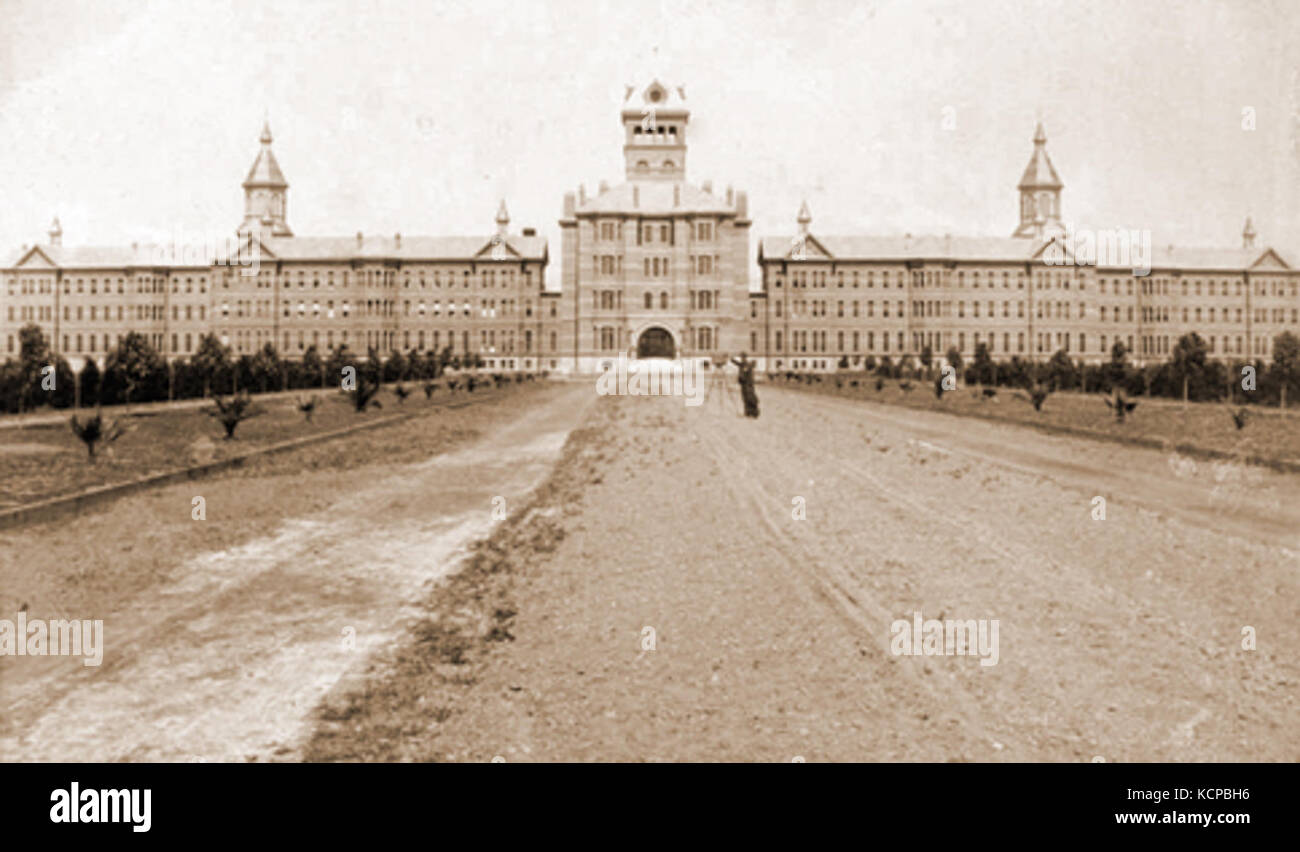Agnews Ospedale Statale c. 1900 Foto Stock