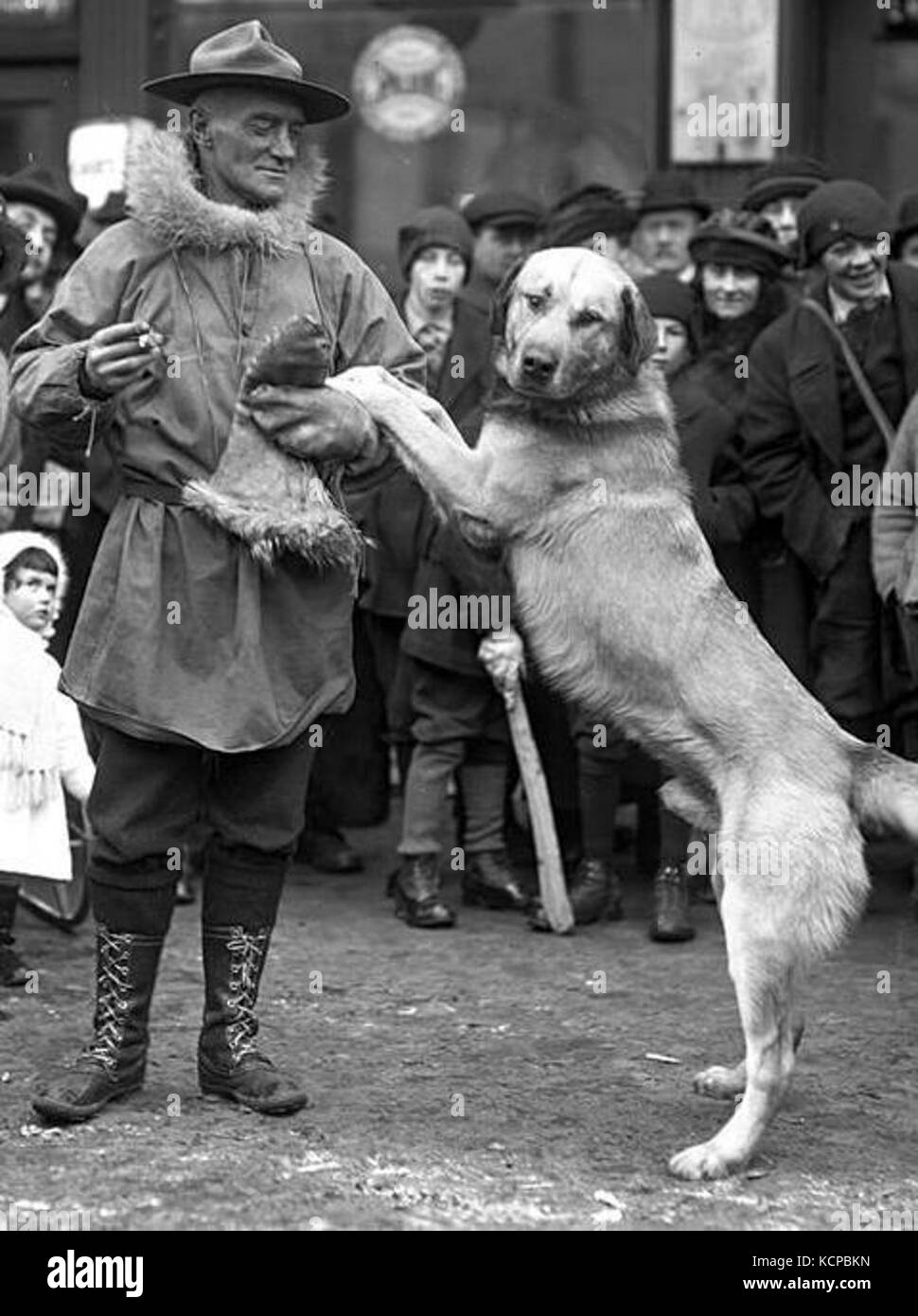 Arthur T. Walden e Chinook Foto Stock
