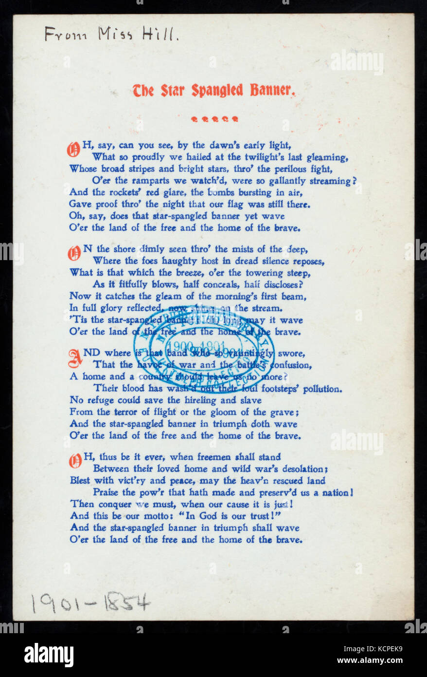 La cena (detenute da) linea di ancoraggio S.S.CITTÀ DI ROMA (A) EN ROUTE (SS) (NYPL ADE 276898 4000014438) Foto Stock