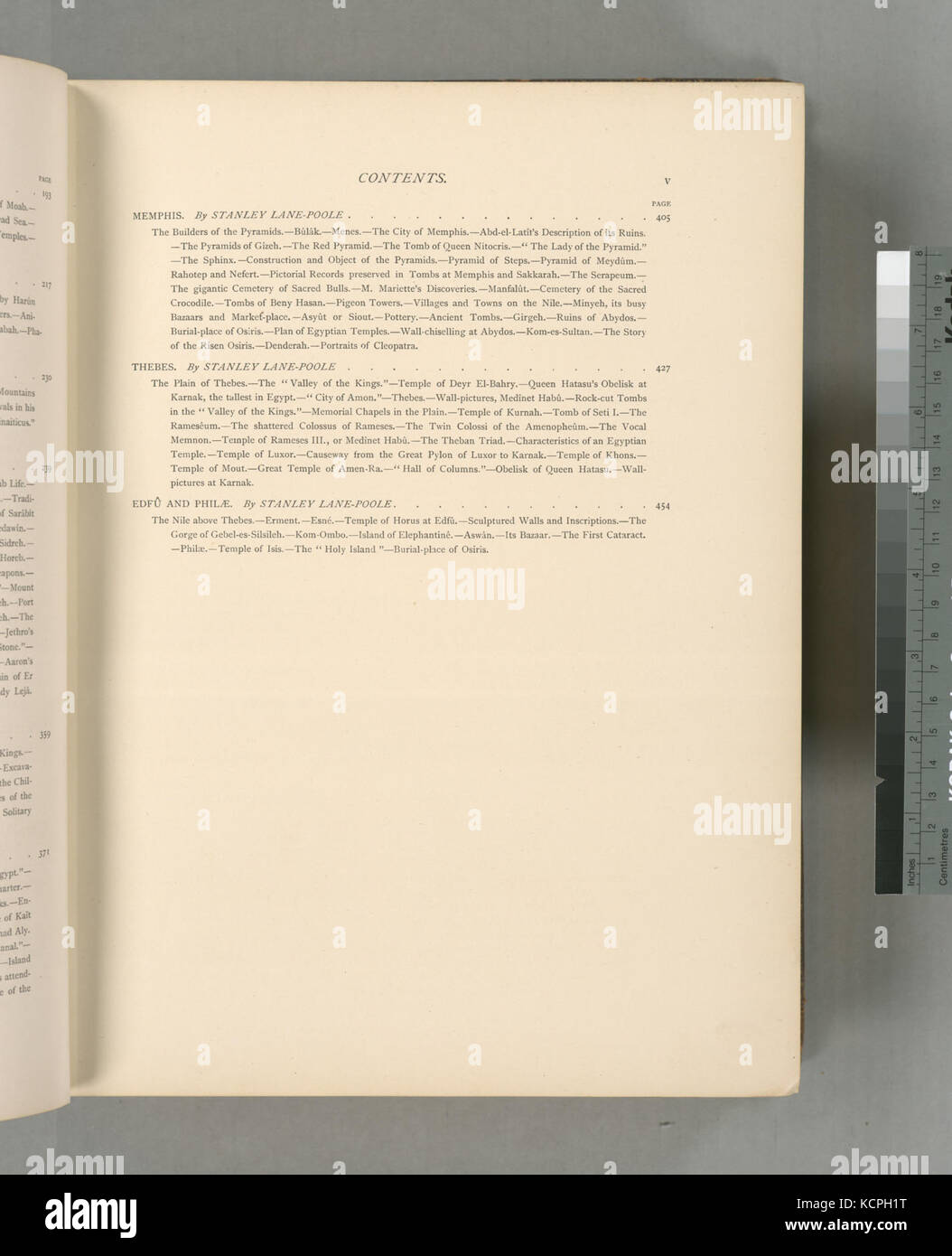 Contenuto (NYPL B10607452 81460 registrati) Foto Stock