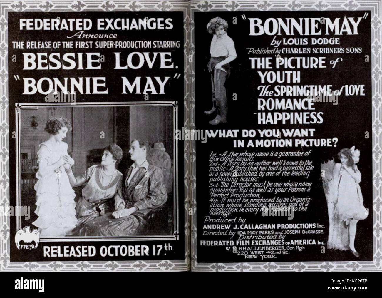 Bonnie maggio (1920) 9 Foto Stock