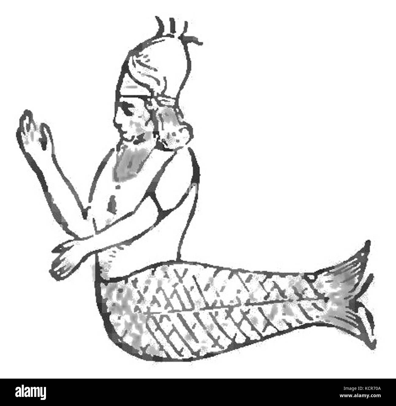 Atlantis il mondo antidiluviana 1882 p123 Foto Stock