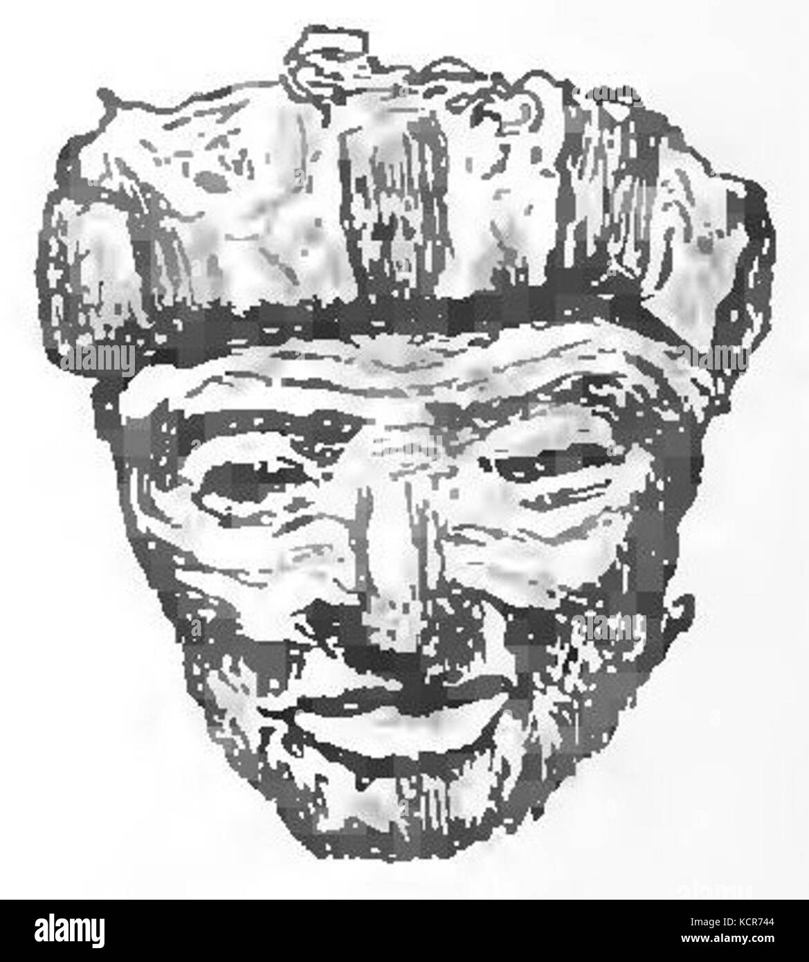 Atlantis il mondo antidiluviana 1882 p166 2 Foto Stock