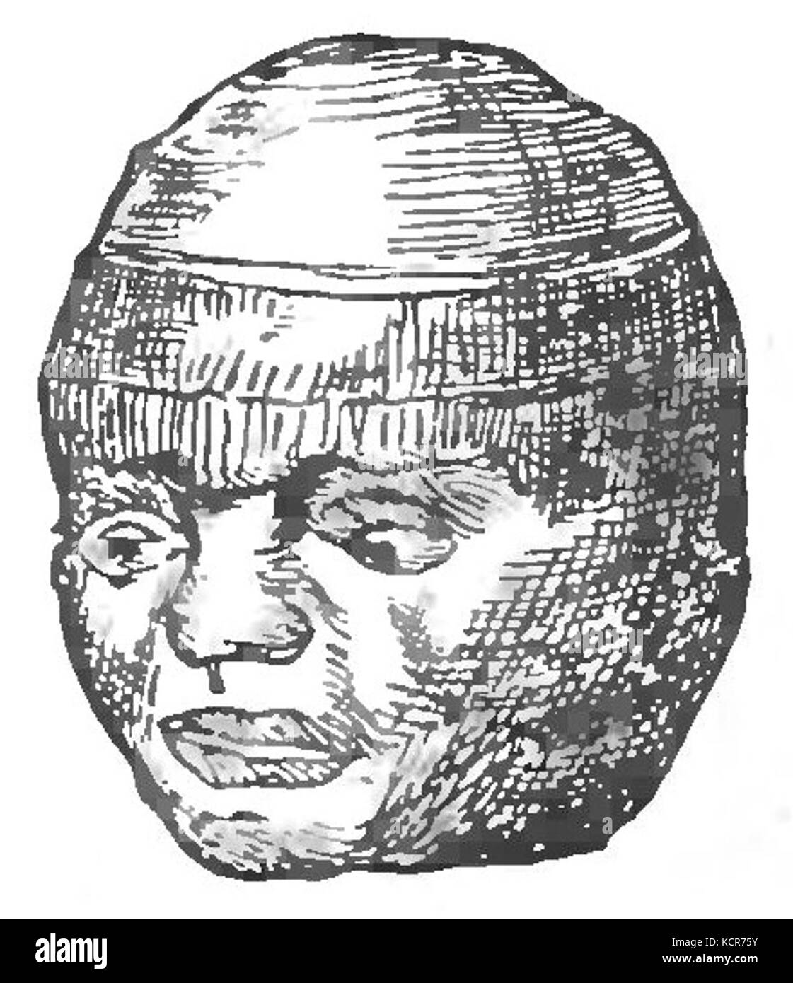 Atlantis il mondo antidiluviana 1882 p175 2 Foto Stock