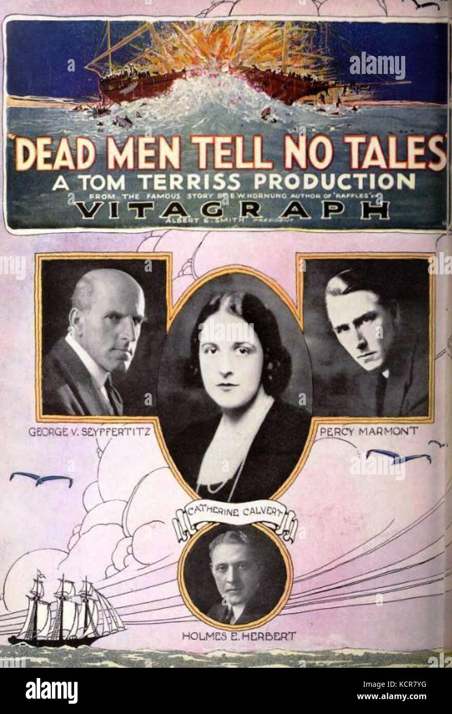 Dead Men Tell No Tales (1920) 3 Foto Stock