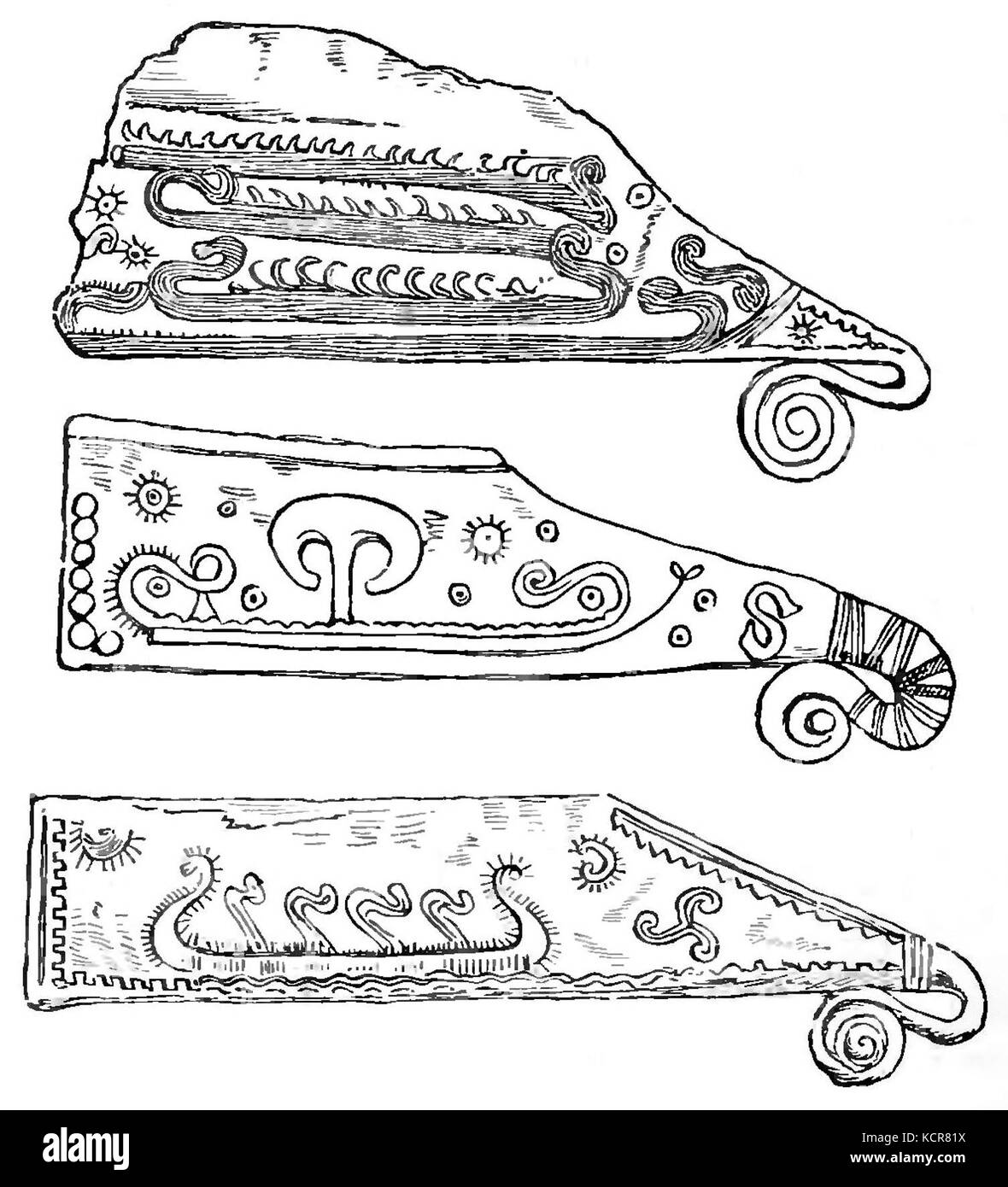 Atlantis il mondo antidiluviana 1882 p256 Foto Stock