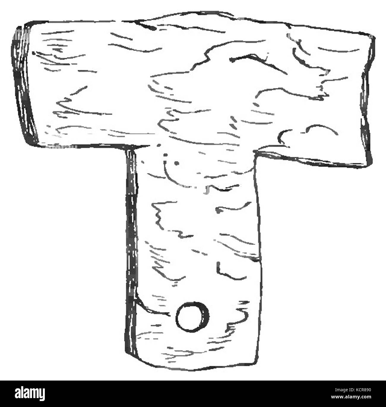 Atlantis il mondo antidiluviana 1882 p320 1 Foto Stock