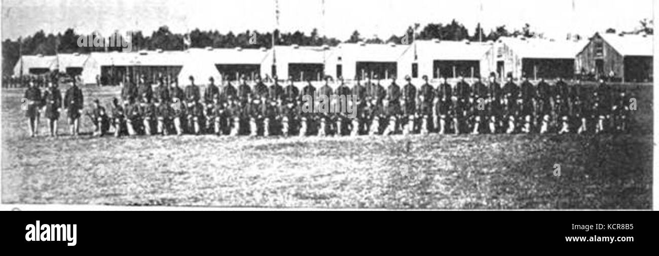 Camp Meigs barrack e azienda Foto Stock